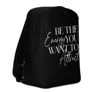 Be the energy you want to attract (motivation) Minimalist Backpack by Design Express