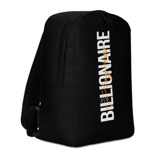 Billionaire in Progress (motivation) Minimalist Backpack by Design Express