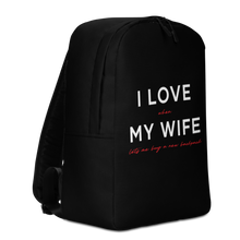 I Love My Wife (Funny) Minimalist Backpack by Design Express