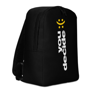You Decide (Smile-Sullen) Minimalist Backpack by Design Express