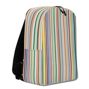 Colorfull Stripes Minimalist Backpack by Design Express