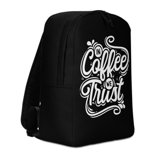 In Coffee We Trust Minimalist Backpack by Design Express
