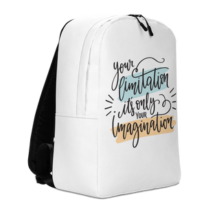 Your limitation it's only your imagination Backpack by Design Express