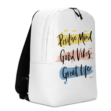 Positive Mind, Good Vibes, Great Life Minimalist Backpack by Design Express