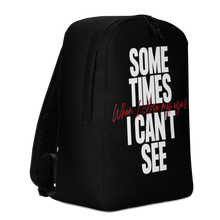 Sometimes I can't See Minimalist Backpack by Design Express