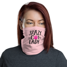 Default Title Crazy Cat Lady (Cat Lover) Funny Face Mask & Neck Gaiter by Design Express