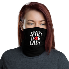 Default Title Crazy Dog Lady (Dog lover) Funny Face Mask & Neck Gaiter by Design Express