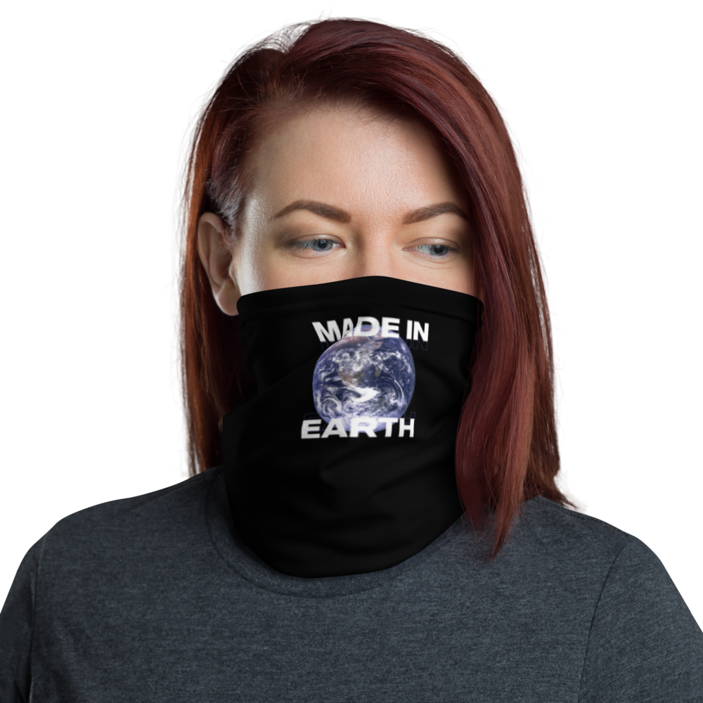 Default Title Save Our Planet, Made in Earth Face Mask & Neck Gaiter by Design Express