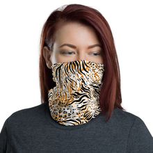 Default Title Tiger Seamless Pattern Face Mask & Neck Gaiter by Design Express