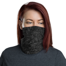 Default Title 3D Black Ornament Pattern Face Mask & Neck Gaiter by Design Express