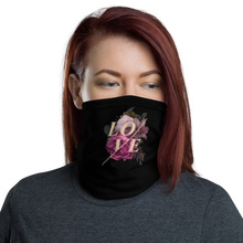 Default Title Love Flower Face Mask & Neck Gaiter by Design Express