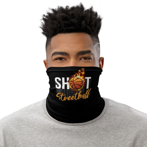 Default Title Shoot Streetball Face Mask & Neck Gaiter by Design Express