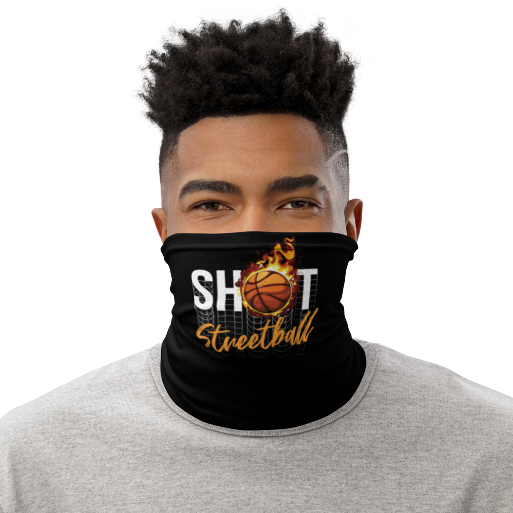 Default Title Shoot Streetball Face Mask & Neck Gaiter by Design Express