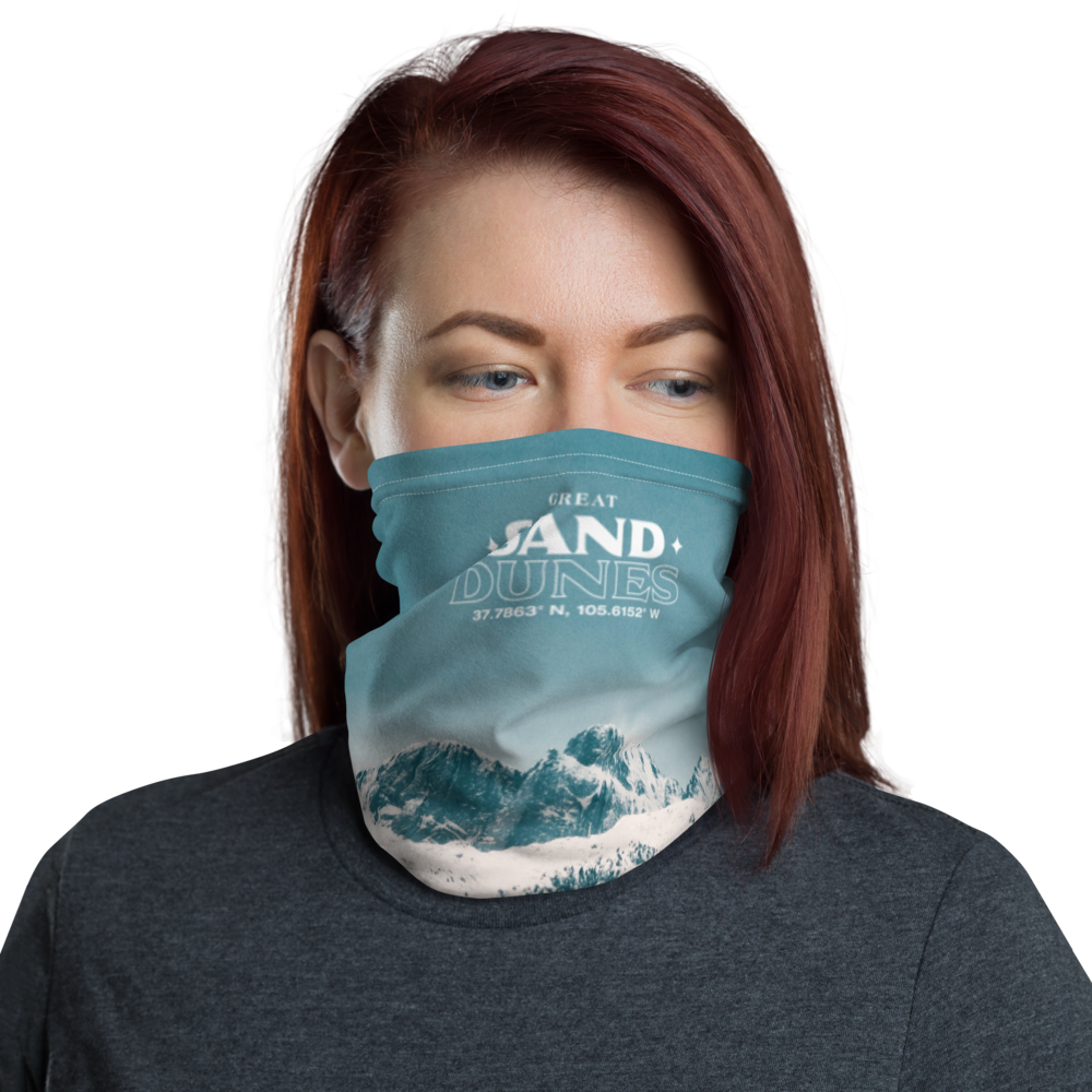 Default Title Great Sand Dunes Face Mask & Neck Gaiter by Design Express