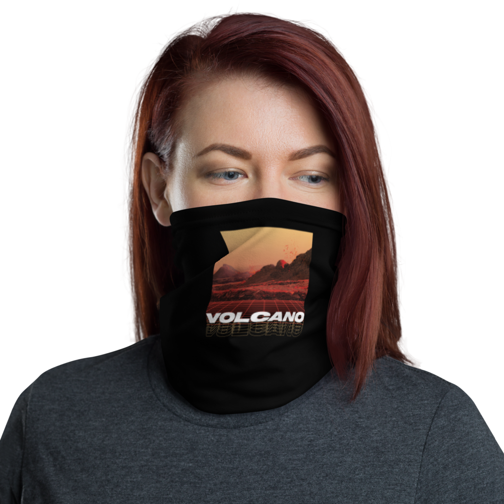 Default Title Volcano Face Mask & Neck Gaiter by Design Express