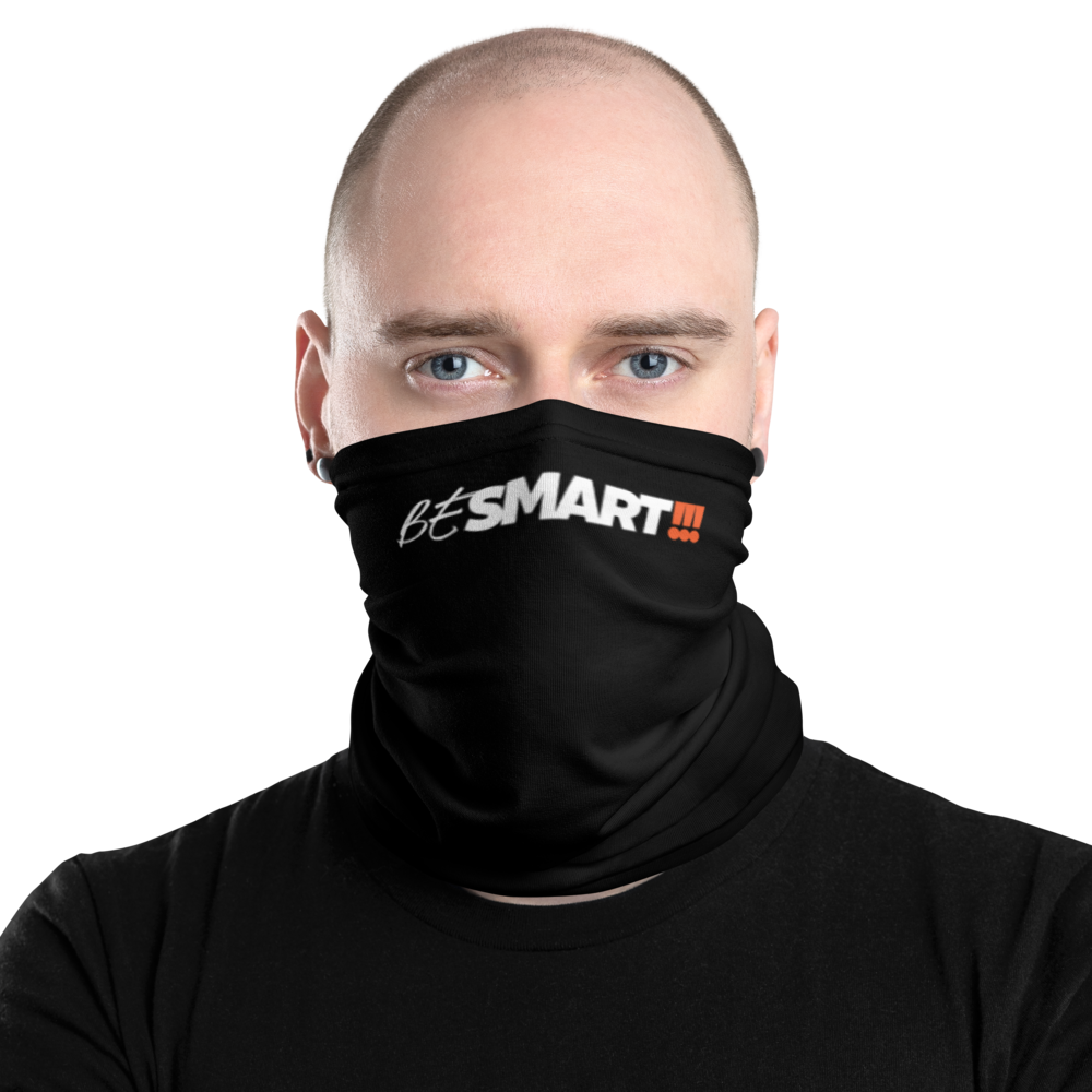 Default Title Be Smart (Motivation) Face Mask & Neck Gaiter by Design Express