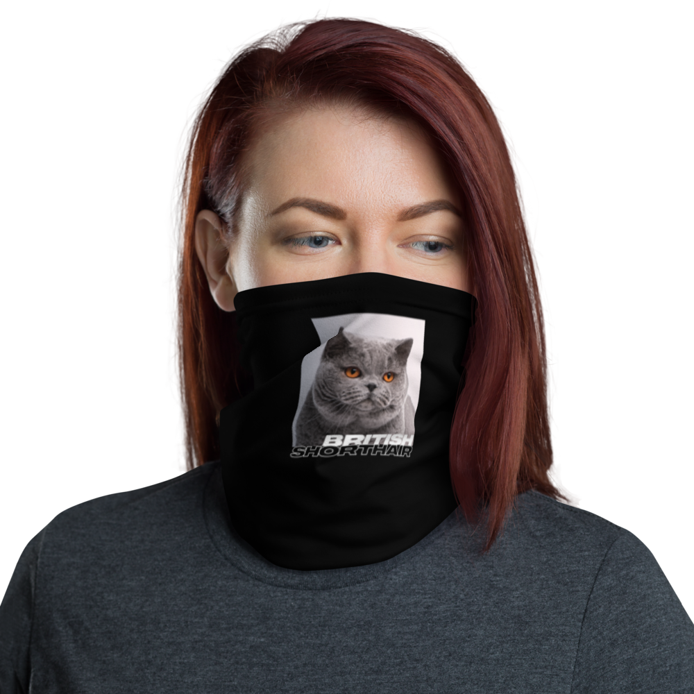 Default Title British Shorthair (Cat Lover) Face Mask & Neck Gaiter by Design Express