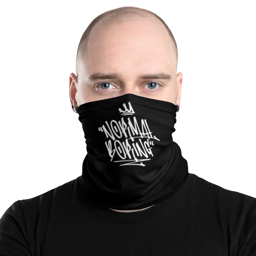 Default Title Normal is Boring Graffiti (motivation) Face Mask & Neck Gaiter by Design Express