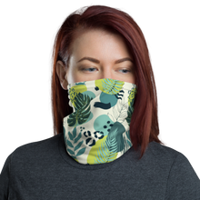 Default Title Fresh Tropical Leaf Pattern Face Mask & Neck Gaiter by Design Express