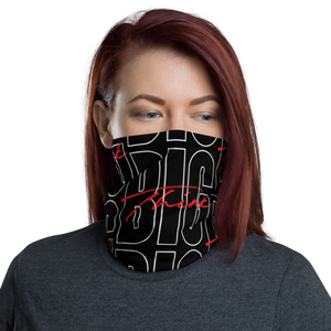 Default Title Think BIG (Bold Condensed) Face Mask & Neck Gaiter by Design Express