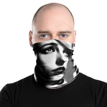 Default Title Face Art Black and White Face Mask & Neck Gaiter by Design Express