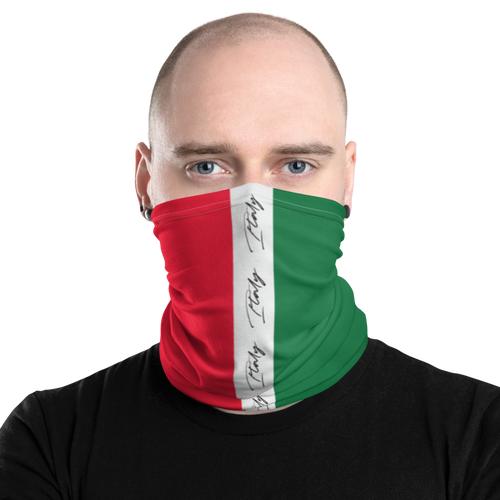 Default Title Italy Vertical Face Mask & Neck Gaiter by Design Express