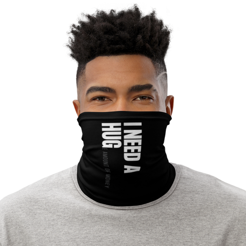 Default Title I need a huge amount of money (Funny) Face Mask & Neck Gaiter by Design Express