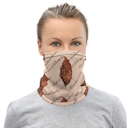 Default Title Autumn Face Mask & Neck Gaiter by Design Express