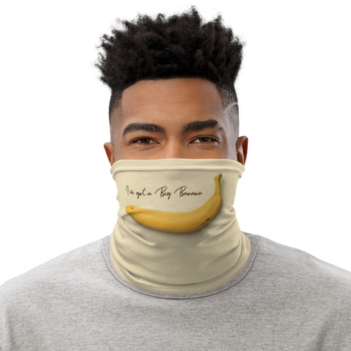 Default Title I've got a big banana Face Mask & Neck Gaiter by Design Express