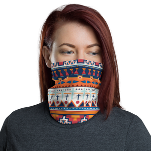 Default Title Traditional Pattern 01 Face Mask & Neck Gaiter by Design Express