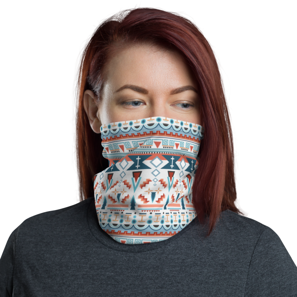 Default Title Traditional Pattern 03 Face Mask & Neck Gaiter by Design Express