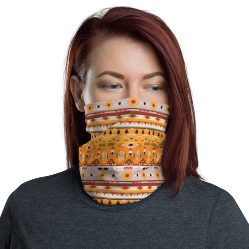 Default Title Traditional Pattern 04 Face Mask & Neck Gaiter by Design Express