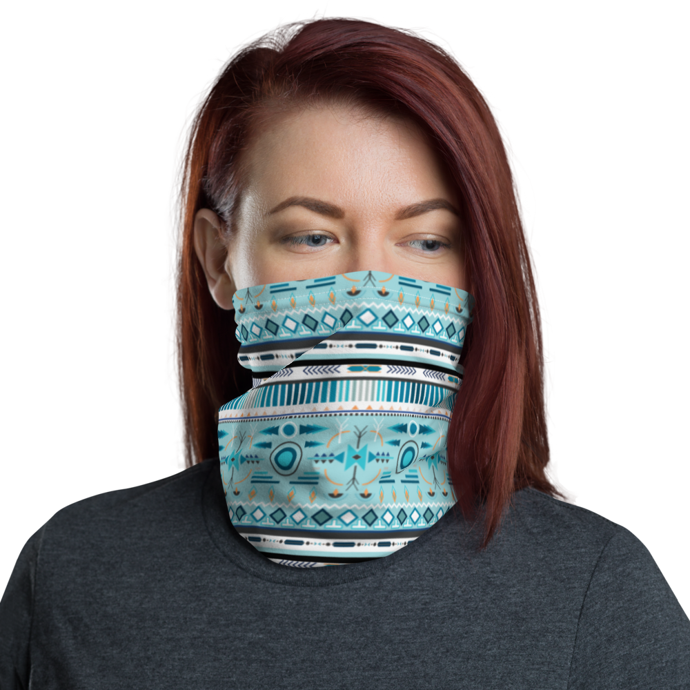 Default Title Traditional Pattern 05 Face Mask & Neck Gaiter by Design Express