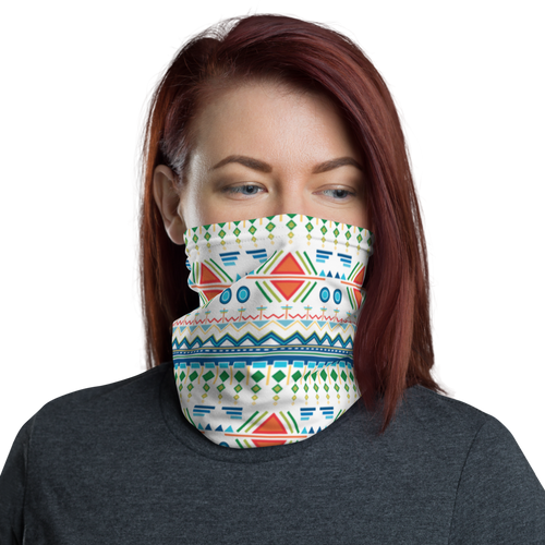 Default Title Traditional Pattern 06 Face Mask & Neck Gaiter by Design Express