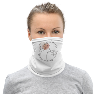 Default Title Dream as if you will live forever Face Mask & Neck Gaiter by Design Express