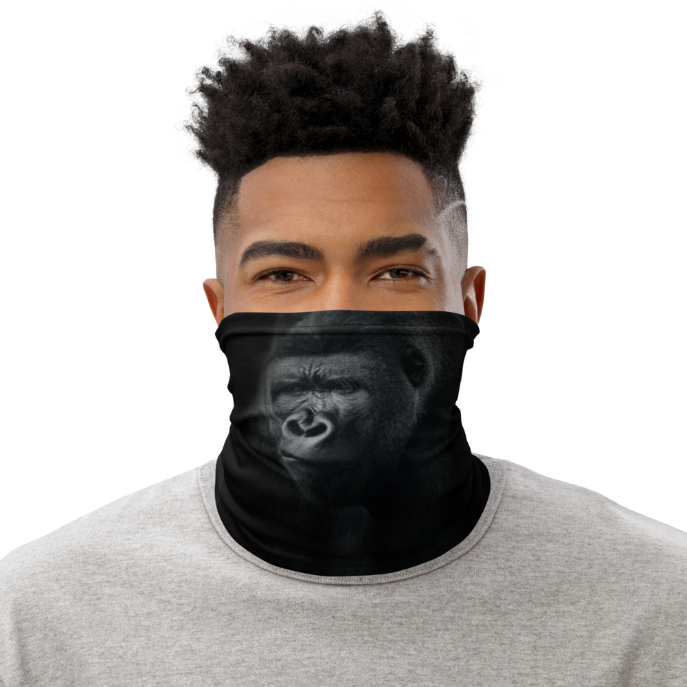 Default Title Mountain Gorillas Face Mask & Neck Gaiter by Design Express