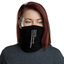 Default Title Remember Quotes Face Mask & Neck Gaiter by Design Express