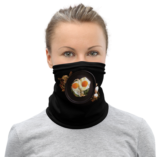 Default Title Delicious Eggs Face Mask & Neck Gaiter by Design Express