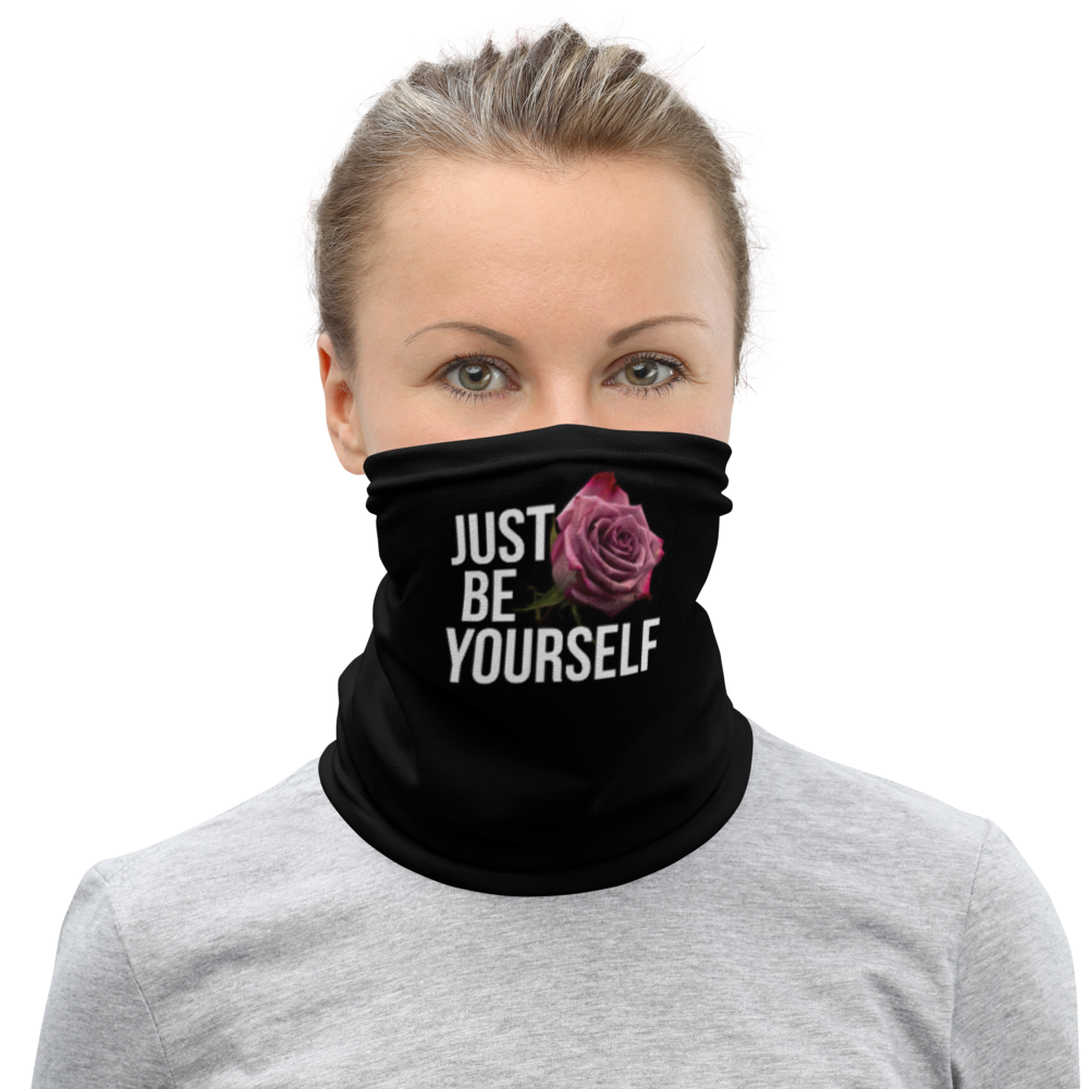 Default Title Just Be Yourself Face Mask & Neck Gaiter by Design Express