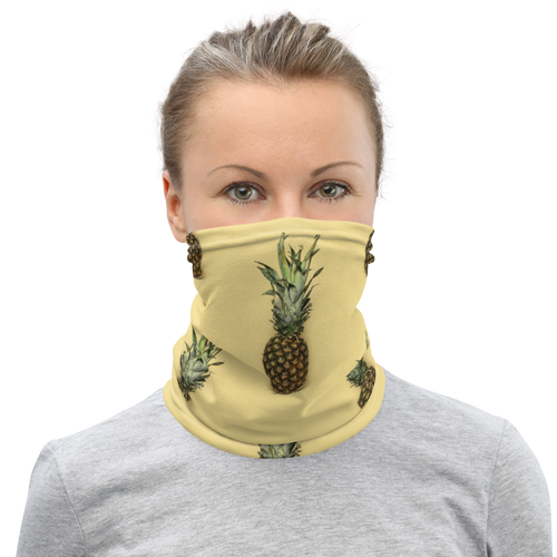 Default Title Pineapple Face Mask & Neck Gaiter by Design Express