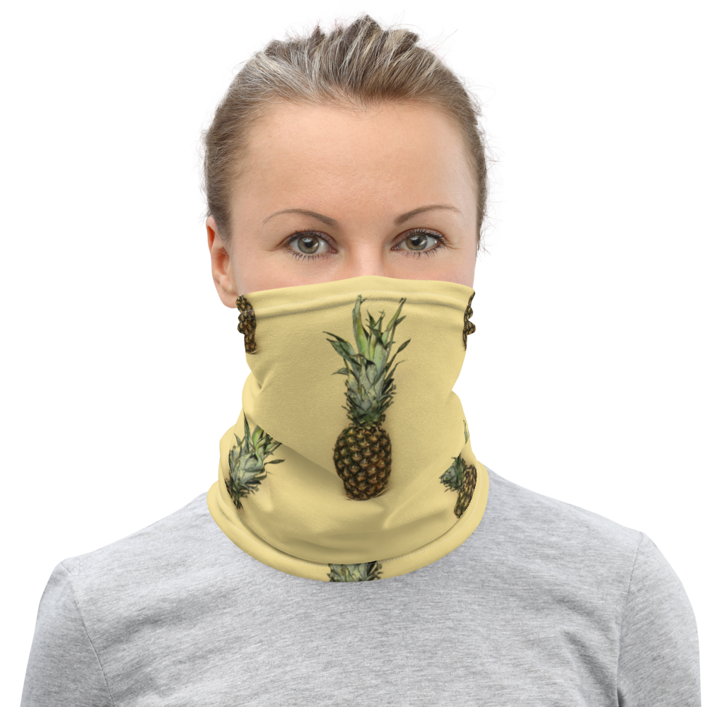 Default Title Pineapple Face Mask & Neck Gaiter by Design Express