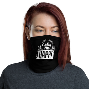 Default Title Color Me Happy Face Mask & Neck Gaiter by Design Express