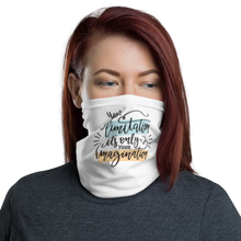 Default Title Your limitation it's only your imagination Face Mask & Neck Gaiter by Design Express