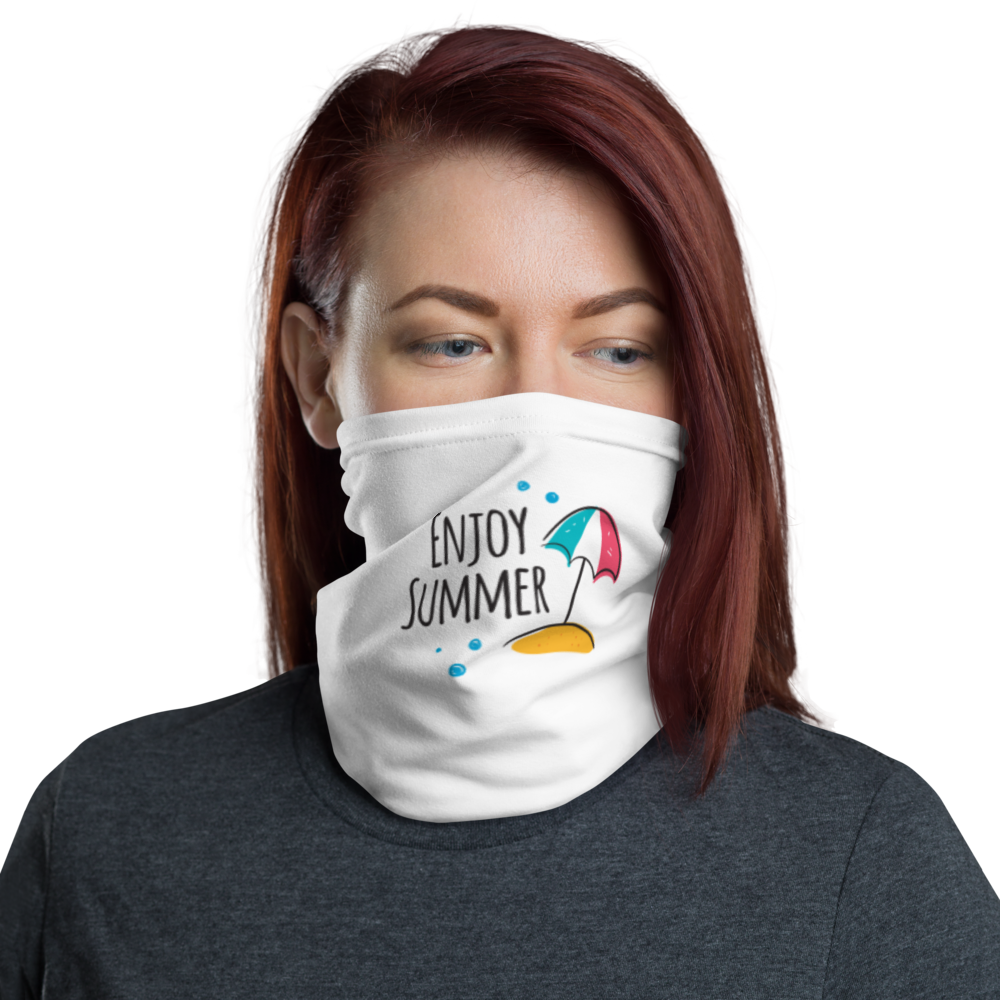 Default Title Enjoy Summer Face Mask & Neck Gaiter by Design Express