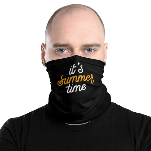 Default Title It's Summer Time Face Mask & Neck Gaiter by Design Express