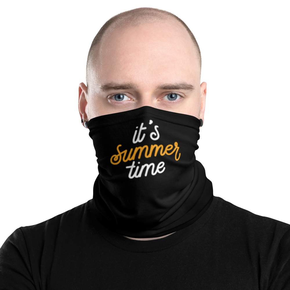Default Title It's Summer Time Face Mask & Neck Gaiter by Design Express