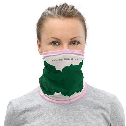 Default Title Enjoy the little things Face Mask & Neck Gaiter by Design Express