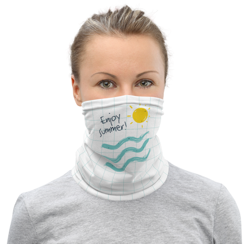 Default Title Enjoy Sun Summer Face Mask & Neck Gaiter by Design Express