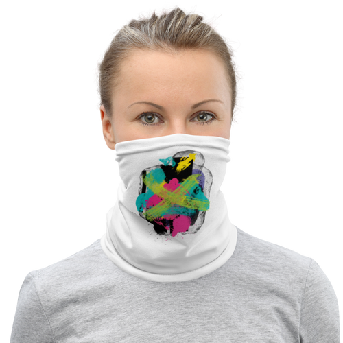 Default Title Abstract Series 04 Face Mask & Neck Gaiter by Design Express