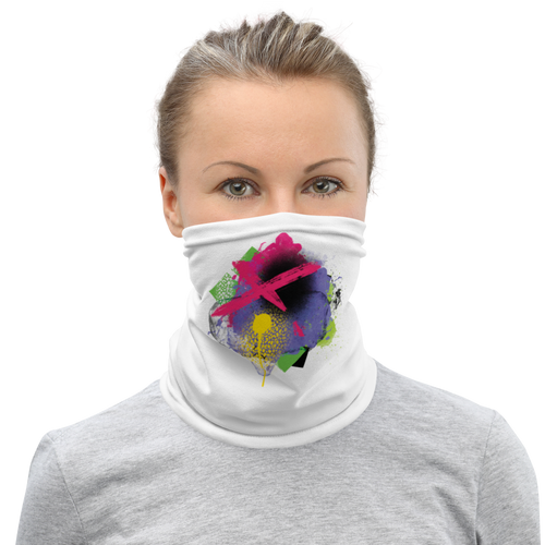 Default Title Abstract Series 05 Face Mask & Neck Gaiter by Design Express